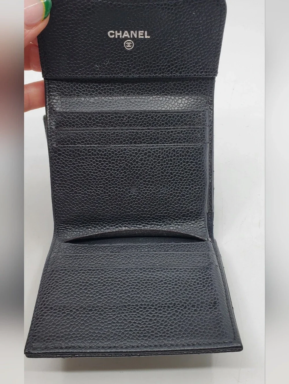 Chanel 2010 Bifold With Coin Purse Compact Wallet